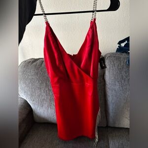 Red dress